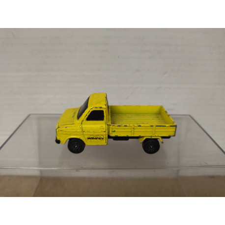 FORD TRANSIT PICKUP YELLOW (2) apx 1:64 CORGI NO BOX