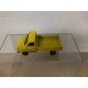 FORD TRANSIT PICKUP YELLOW (2) apx 1:64 CORGI NO BOX