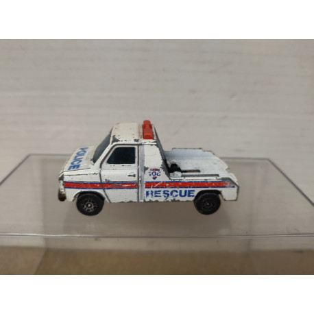 FORD TRANSIT PICKUP WRECKER POLICE RESCUE apx 1:64 CORGI NO BOX