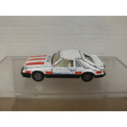 FORD MUSTANG COBRA WHITE/RED apx 1:64 CORGI NO BOX