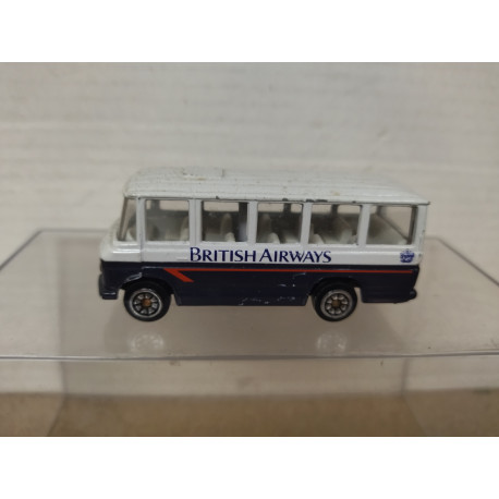 MERCEDES-BENZ O 309 SCHOOL BUS BRITISH AIRWAYS apx 1:64 CORGI NO BOX