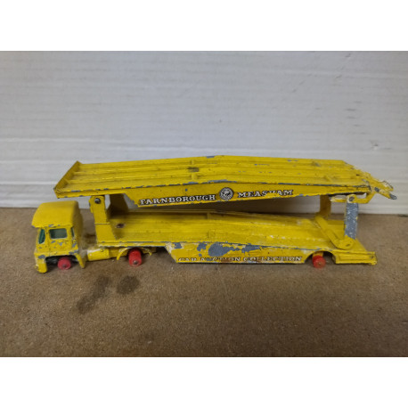 GUY WARRIOR CAR TRANSPORTER 1:73/apx 1:64 MATCHBOX K-8 KING SIZE NO BOX DESGUACE
