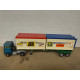 SCAMMELL TRUCK + CONTAINER 1:62/apx 1:64 MATCHBOX K-23 KING SIZE NO BOX