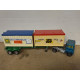 SCAMMELL TRUCK + CONTAINER 1:62/apx 1:64 MATCHBOX K-23 KING SIZE NO BOX