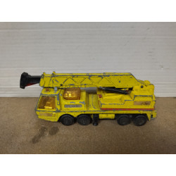 HERCULES MOBILE CRANE YELLOW 1:55/apx 1:64 MATCHBOX K-12 SUPER KINGS NO BOX