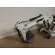 EXCAVADORA/GROSSBAGGER HEITKAMP 1:55/apx 1:64 SIKU 3413 DESGUACE/NO BOX