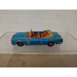 ROLLS ROYCE SILVER SHADOW COUPE BLUE SUPERFAST 39 1:64/apx 1:64 MATCHBOX NO BOX