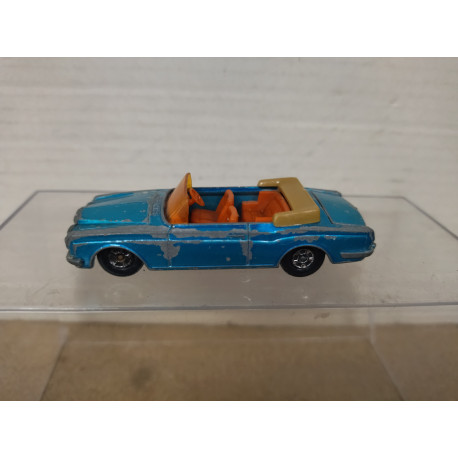 ROLLS ROYCE SILVER SHADOW COUPE BLUE SUPERFAST 39 1:64/apx 1:64 MATCHBOX NO BOX