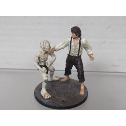 FRODO Y GOLLUM EL SEÑOR DE LOS ANILLOS n4 1:32 EAGLEMOSS NO BOX