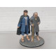 BILBO & FRODO EL SEÑOR DE LOS ANILLOS n10 1:32 EAGLEMOSS NO BOX