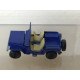 MITSUBISHI JEEP J3R BLUE 1:56/apx 1:64 TOMICA 25 NO BOX