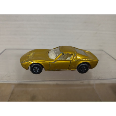 LAMBORGHINI MIURA P400 GOLD SUPERFAST 33 1:62/apx 1:64 MATCHBOX NO BOX