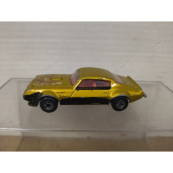 PONTIAC FIREBIRD GOLD SUPERFAST n4 1:67/apx 1:64 MATCHBOX NO BOX