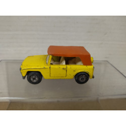 FIELD CAR (INTERNATIONAL SCOUT) YELLOW LESNEY 18 1:64/apx 1:64 MATCHBOX NO BOX
