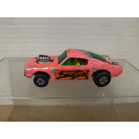 FORD MUSTANG WILDCAT PINK SUPERFAST 8 (2) 1:65/apx 1:64 MATCHBOX NO BOX