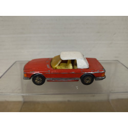 MERCEDES-BENZ R107 350 SL RED SUPERFAST 6 1:58/apx 1:64 MATCHBOX NO BOX