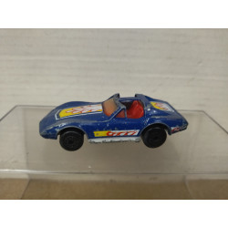 CHEVROLET CORVETTE T-ROF BLUE MB62 1:61/apx 1:64 MATCHBOX NO BOX