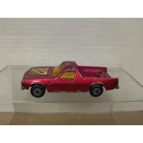 HOLDEN PICKUP + BIKES RED SUPERFAST 40 (1) 1:67/apx 1:64 MATCHBOX NO BOX