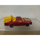 HOLDEN PICKUP + BIKES RED SUPERFAST 40 (2) 1:67/apx 1:64 MATCHBOX NO BOX