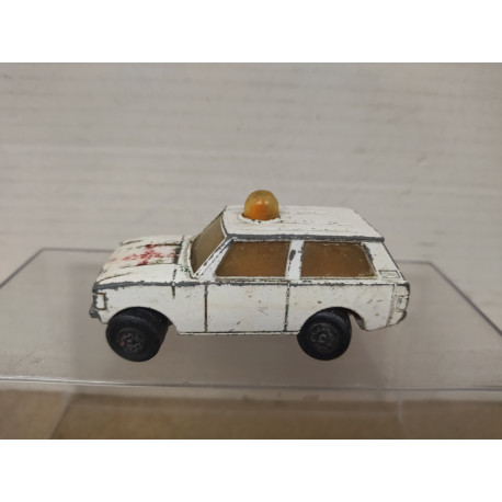 RANGE ROVER POLICE PATROL ROLAMATICS (2) MB20 1:61/apx 1:64 MATCHBOX NO BOX