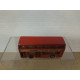 LEYLAND TITAN DOUBLE DECK AUTOBUS TOUR MB17 (2) 1:124/apx 1:64 MATCHBOX NO BOX