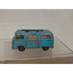 VOLKSWAGEN T2 CAMPER DORMOBILE SUPERFAST 23 (1) 1:63/apx 1:64 MATCHBOX NO BOX