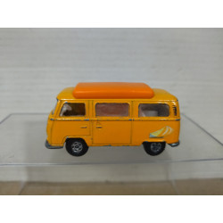 VOLKSWAGEN T2 CAMPER DORMOBILE SUPERFAST 23 (4) 1:63/apx 1:64 MATCHBOX NO BOX