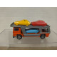 BEDFORD CAR TRANSPORT RED SUPERFAST 11 1:111/apx 1:64 MATCHBOX NO BOX