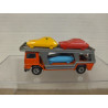 BEDFORD CAR TRANSPORT RED SUPERFAST 11 1:111/apx 1:64 MATCHBOX NO BOX