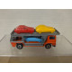 BEDFORD CAR TRANSPORT RED SUPERFAST 11 1:111/apx 1:64 MATCHBOX NO BOX