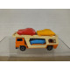 BEDFORD CAR TRANSPORT ORANGE SUPERFAST 11 1:111/apx 1:64 MATCHBOX NO BOX