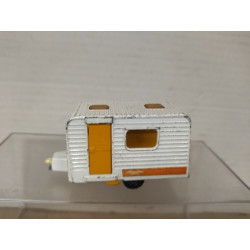 CARAVAN/ROULOTTE CAMPER WHITE SUPERFAST 31 1:64/apx 1:64 MATCHBOX NO BOX