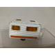 CARAVAN/ROULOTTE CAMPER WHITE SUPERFAST 31 1:64/apx 1:64 MATCHBOX NO BOX