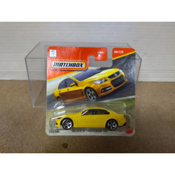 HOLDEN VF COMMODORE SSV YELLOW 1:64 MATCHBOX 84/125