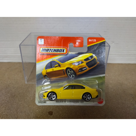 HOLDEN VF COMMODORE SSV YELLOW 1:64 MATCHBOX 84/125