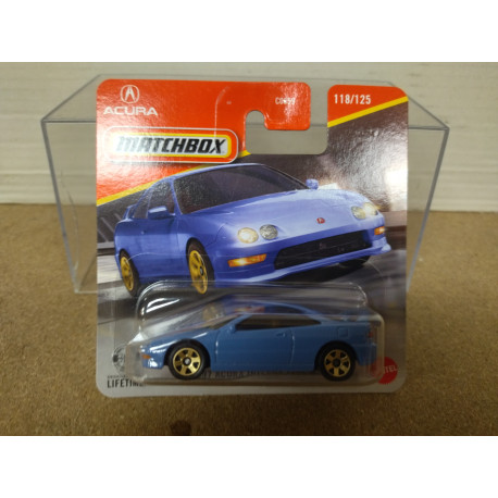ACURA INTEGRA TYPE R 1997 BLUE 1:64 MATCHBOX 118/125