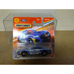 FORD MUSTANG 2025 POLICE 1:64 MATCHBOX 100/125