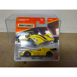 RADICAL SR3 AAR YELLOW 1:64 MATCHBOX 71/125