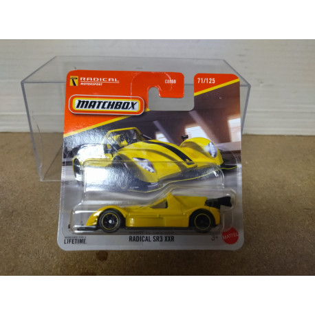 RADICAL SR3 AAR YELLOW 1:64 MATCHBOX 71/125