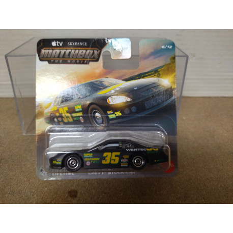 CHEVROLET STOCK-CAR n35 1:64 MATCHBOX THE MOVIE 6/12