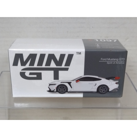 FORD MUSTANG GTD SPIRIT OF AMERICA LHD 1:64 MINI GT 1097-L