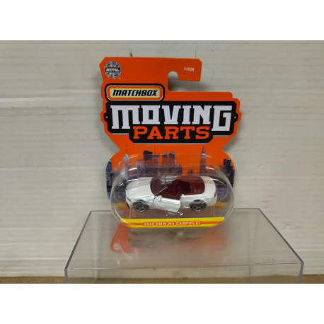 BMW M4 CABRIOLET 2020 WHITE MOVING PARTS 1:64 MATCHBOX