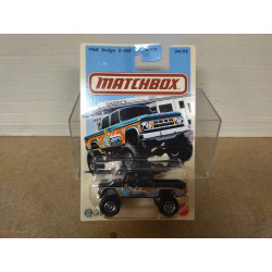DODGE D-200 1968 GARRY´S 4/5 1:64 MATCHBOX