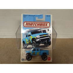 CHEVROLET SILVERADO 4X4 SCOTTY´S 5/5 1:64 MATCHBOX