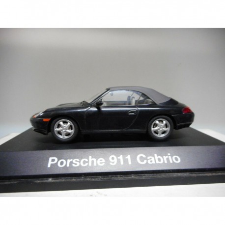 PORSCHE 911 CABRIO SOFTTOP BLACK SCHUCO 1:43