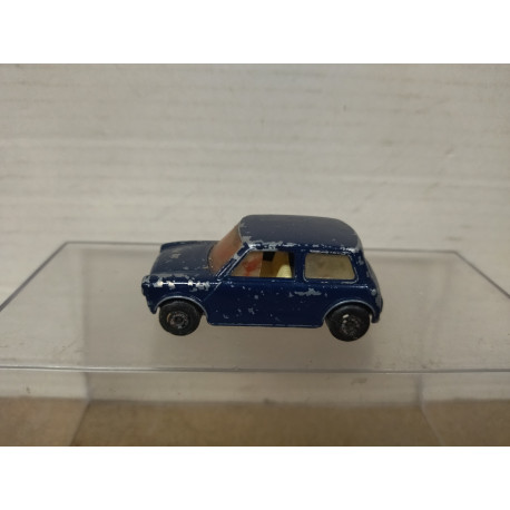 MINI RACING BLUE LESNEY 29 (2) 1:53/apx 1:64 MATCHBOX NO BOX