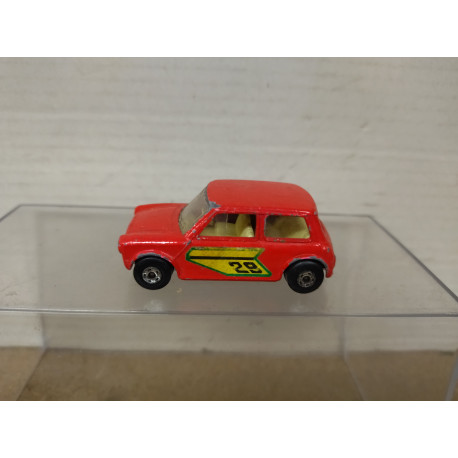 MINI RACING RED SUPERFAST 29 (4) 1:53/apx 1:64 MATCHBOX NO BOX