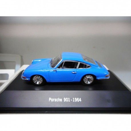 PORSCHE 901 911 BLUE 1964 PORSCHE COLLECTION NOREV ATLAS IXO 1:43