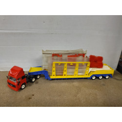 IVECO TURBOSTAR LOW LOADER CAR WASH 1:55 SIKU 4019 NO BOX