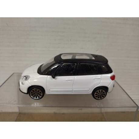 FIAT 500L WHITE/BLACK 1:43 BBURAGO NO BOX